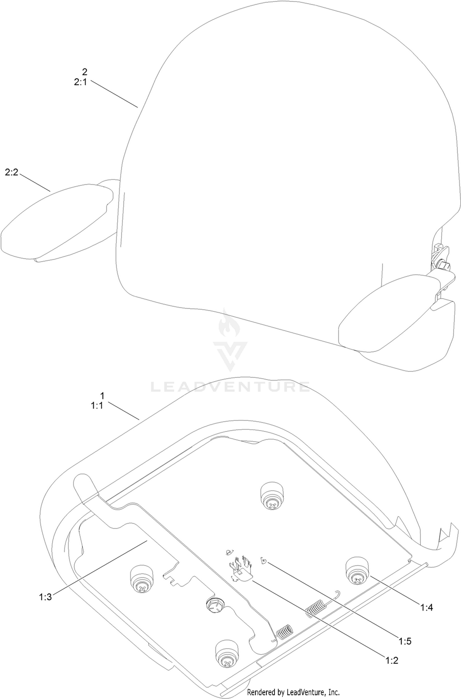 Seat Assembly No. 140-8303