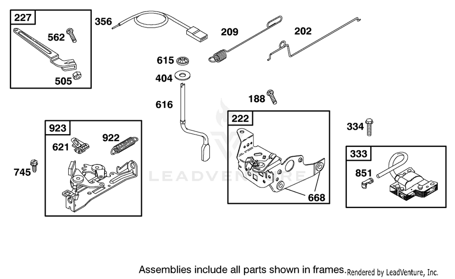 Engine Briggs  Stratton Model 12j802-2369-B1 4