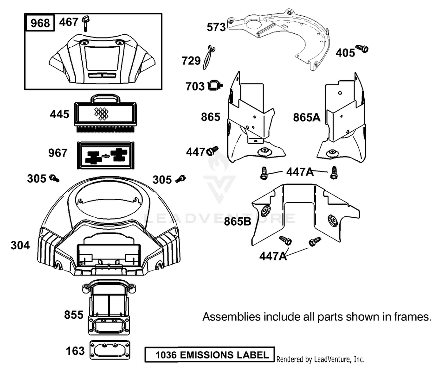 Engine Briggs  Stratton Model 406777-0157-E1 4