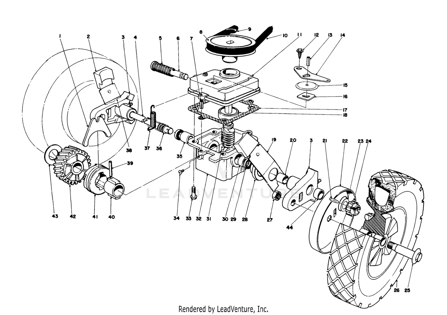 Gear Case Assembly
