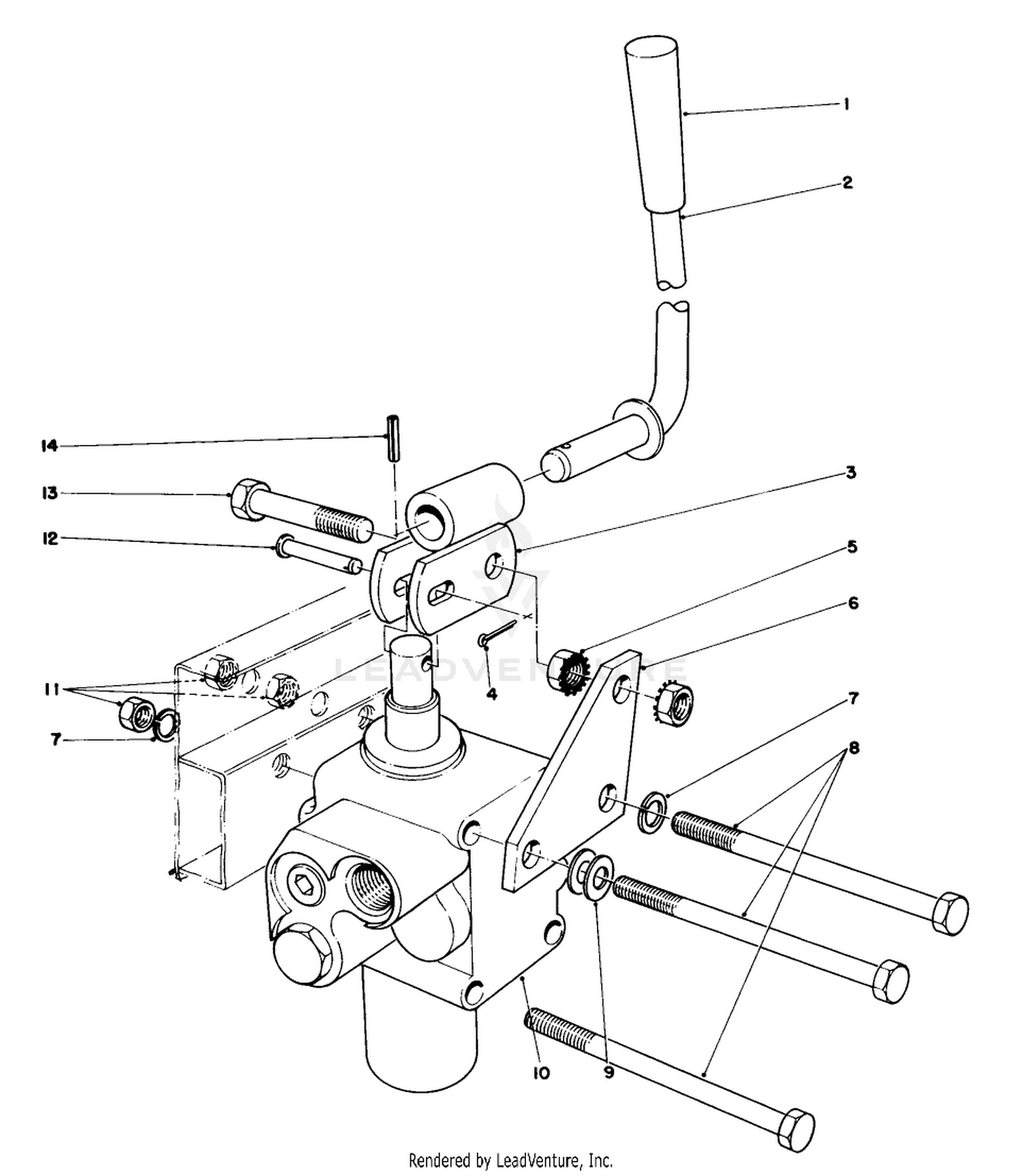 Valve And Lever Assembly