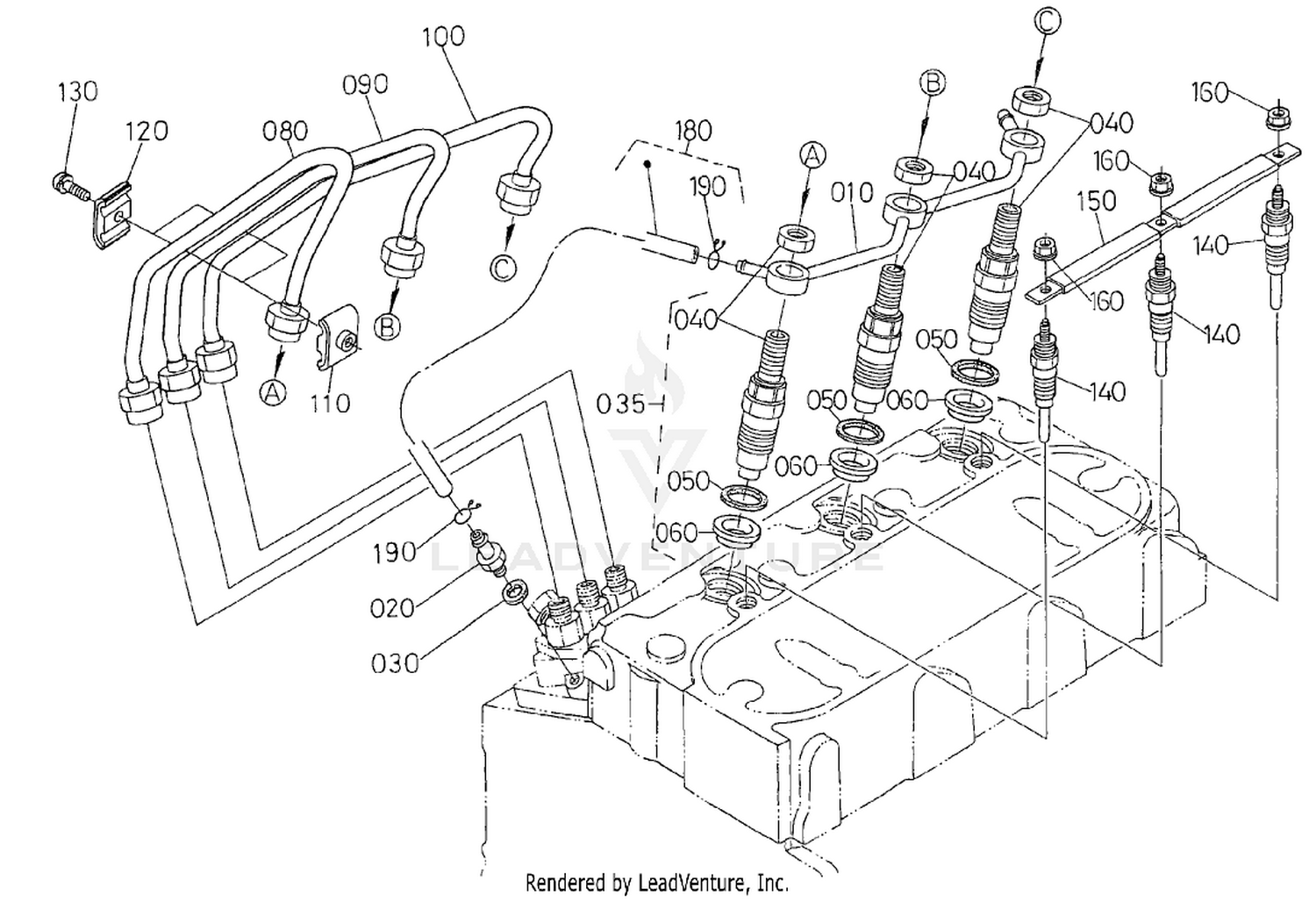 Nozzle Holder Glow Plug Assembly
