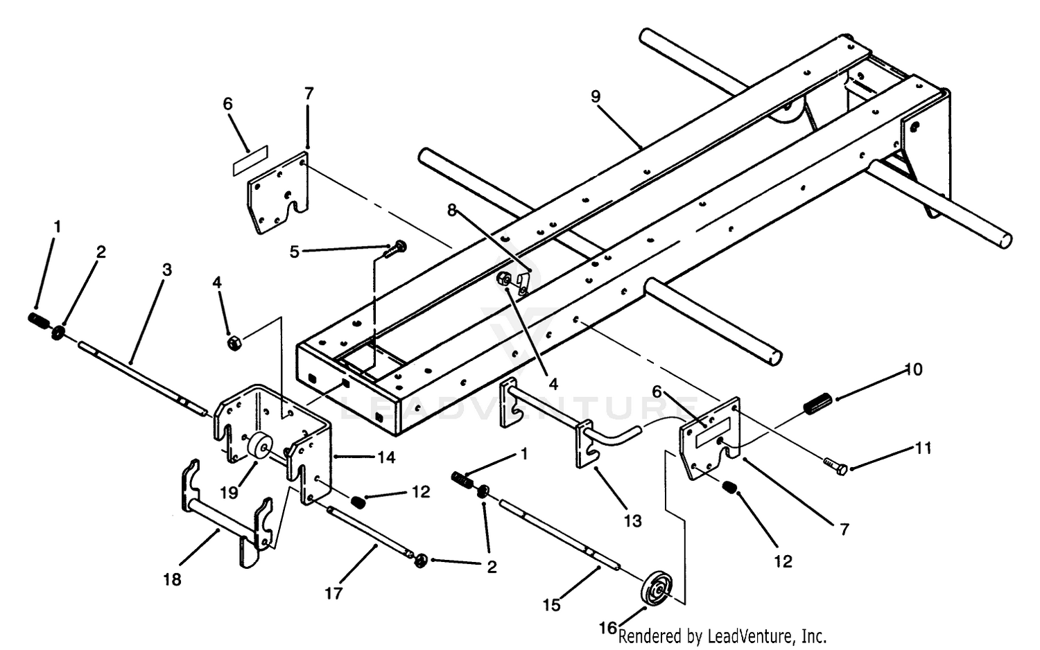 Front  Side Hitch Assembly
