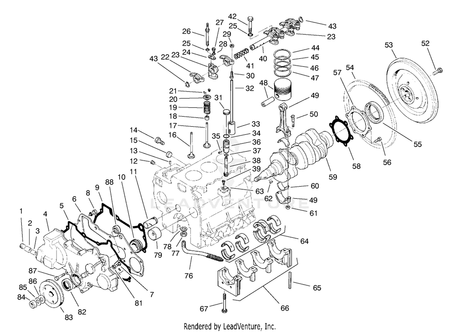 Engine Assembly (continued) 3