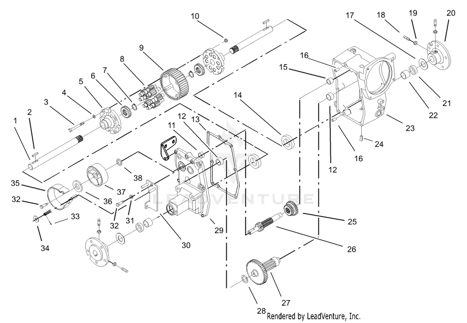 Hydro Transaxle Assembly