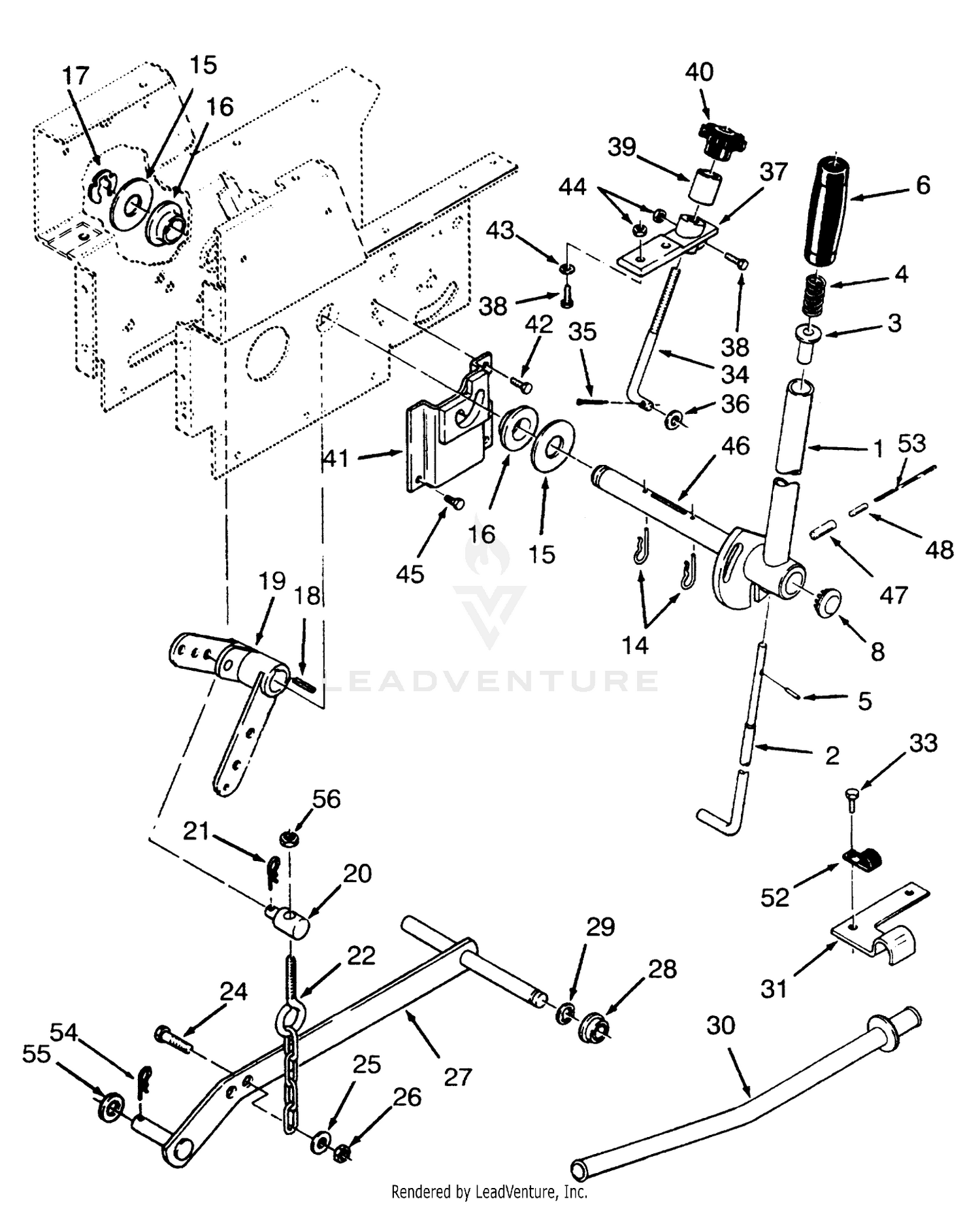 Manual Lift Linkage