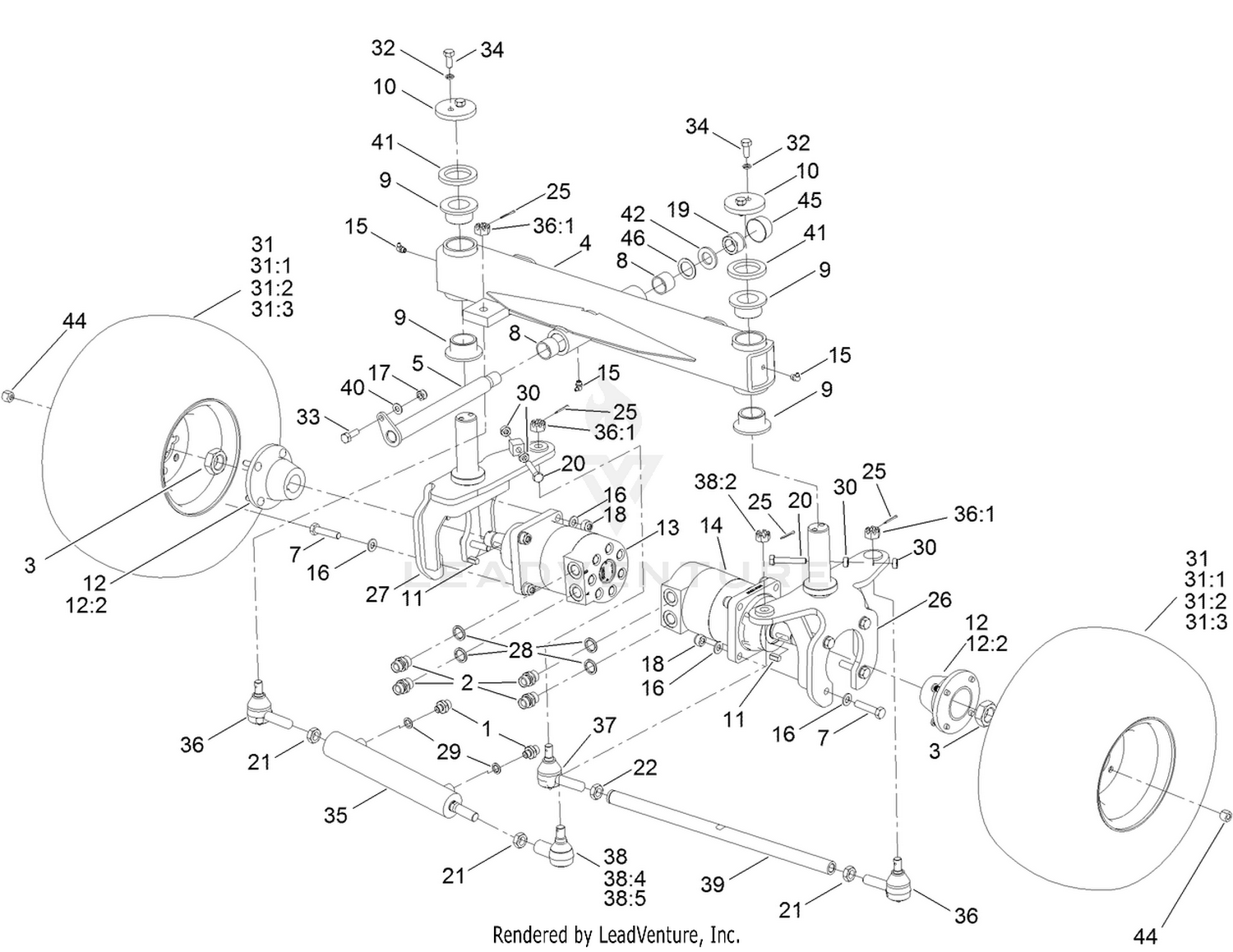 Rear Axle Assembly
