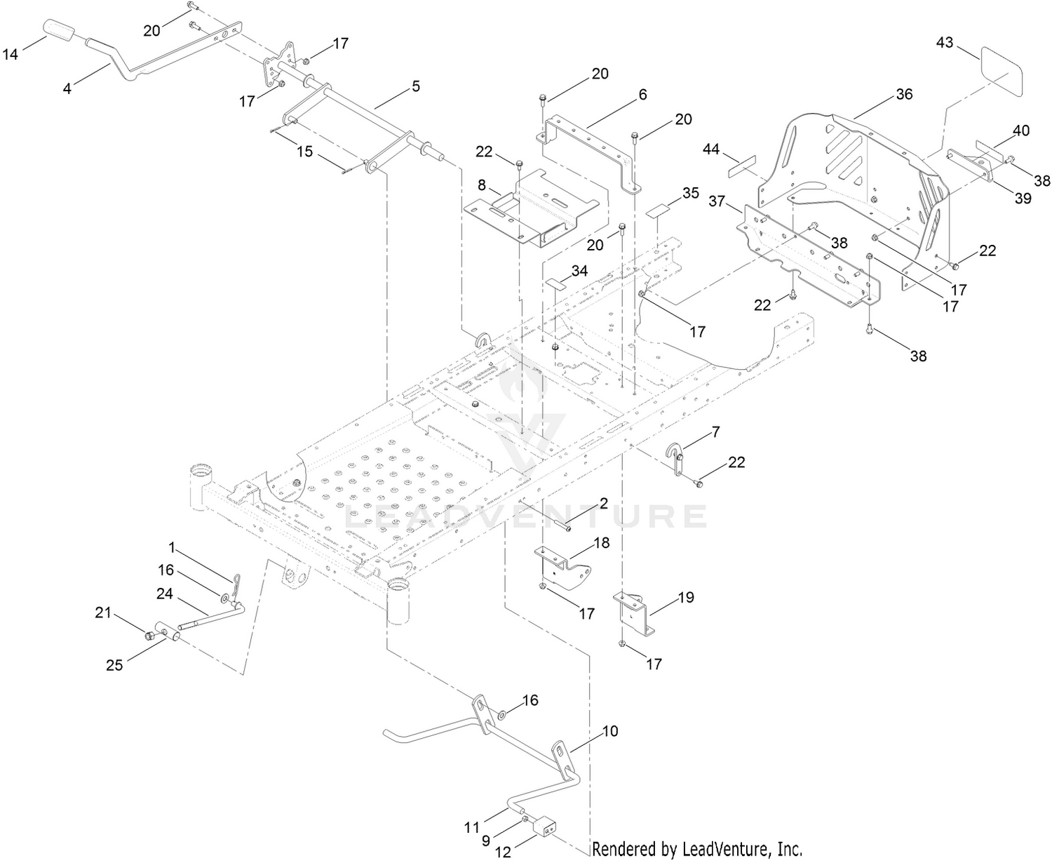 Deck Lift Assembly
