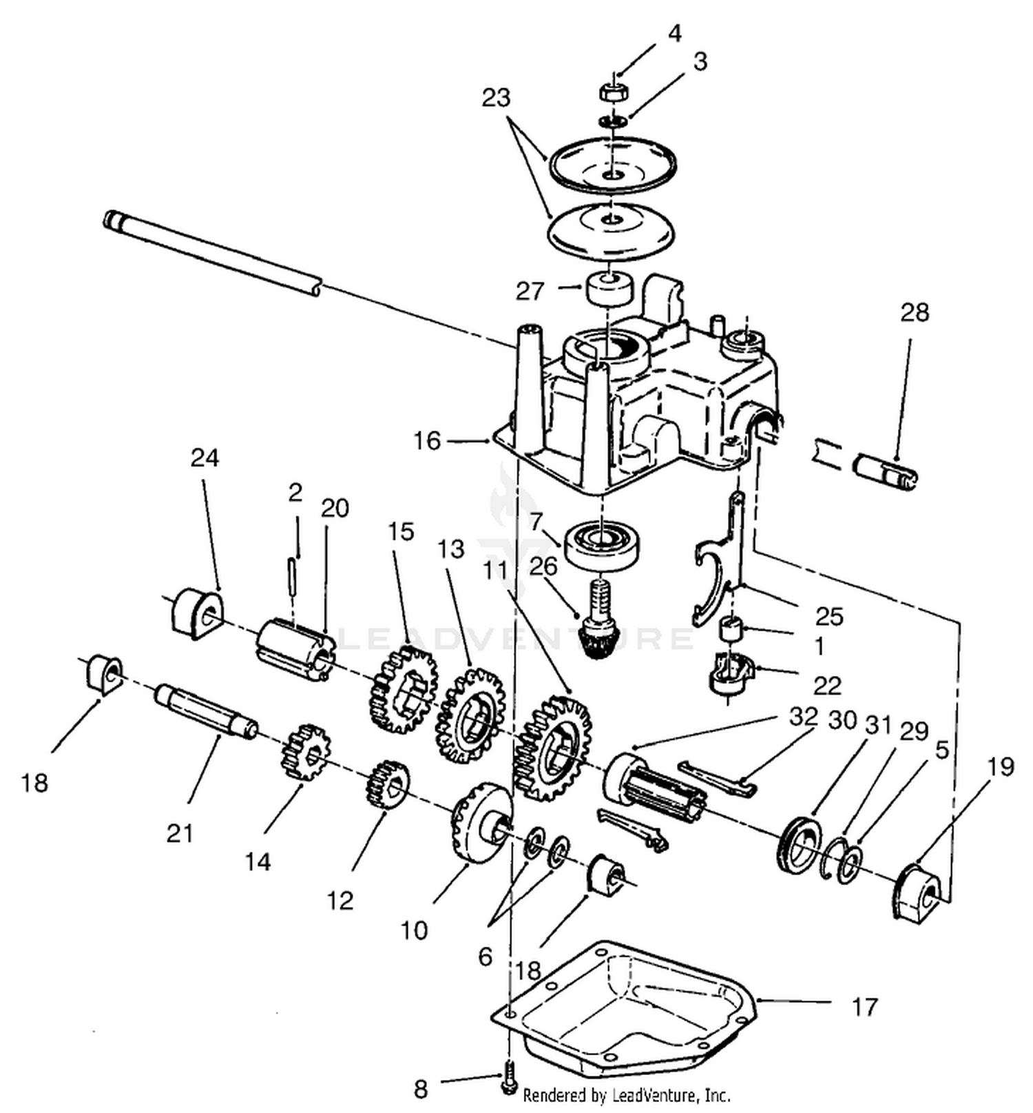 Gear Case Assembly