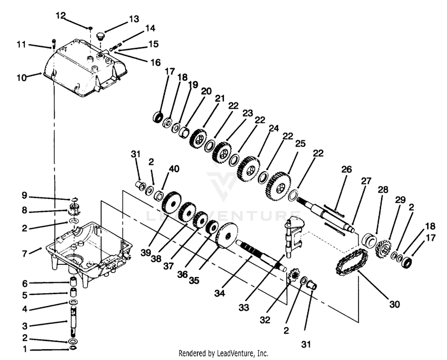 Peerless Transmission Model No. 700-039