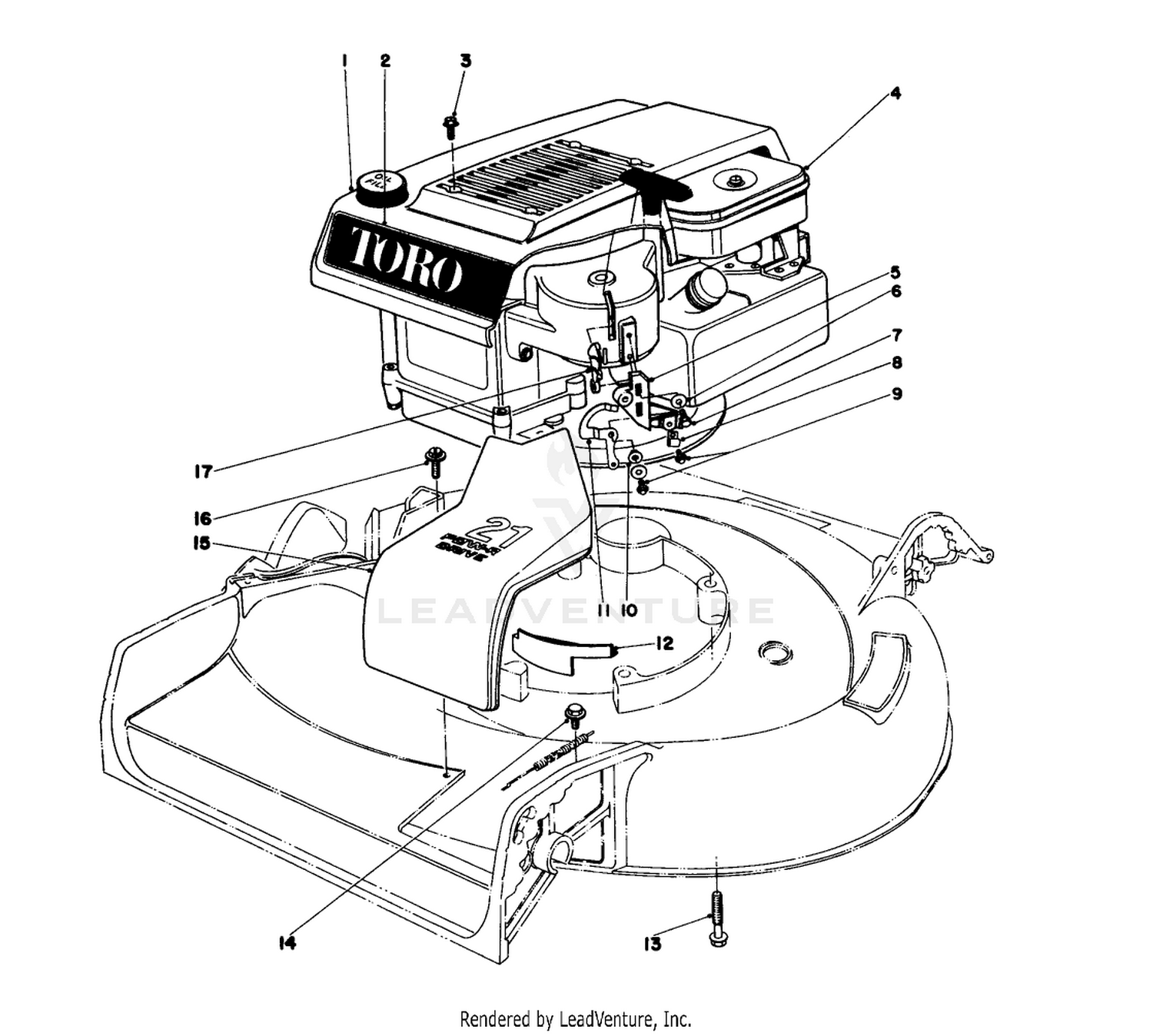 Engine Assembly Model 16320