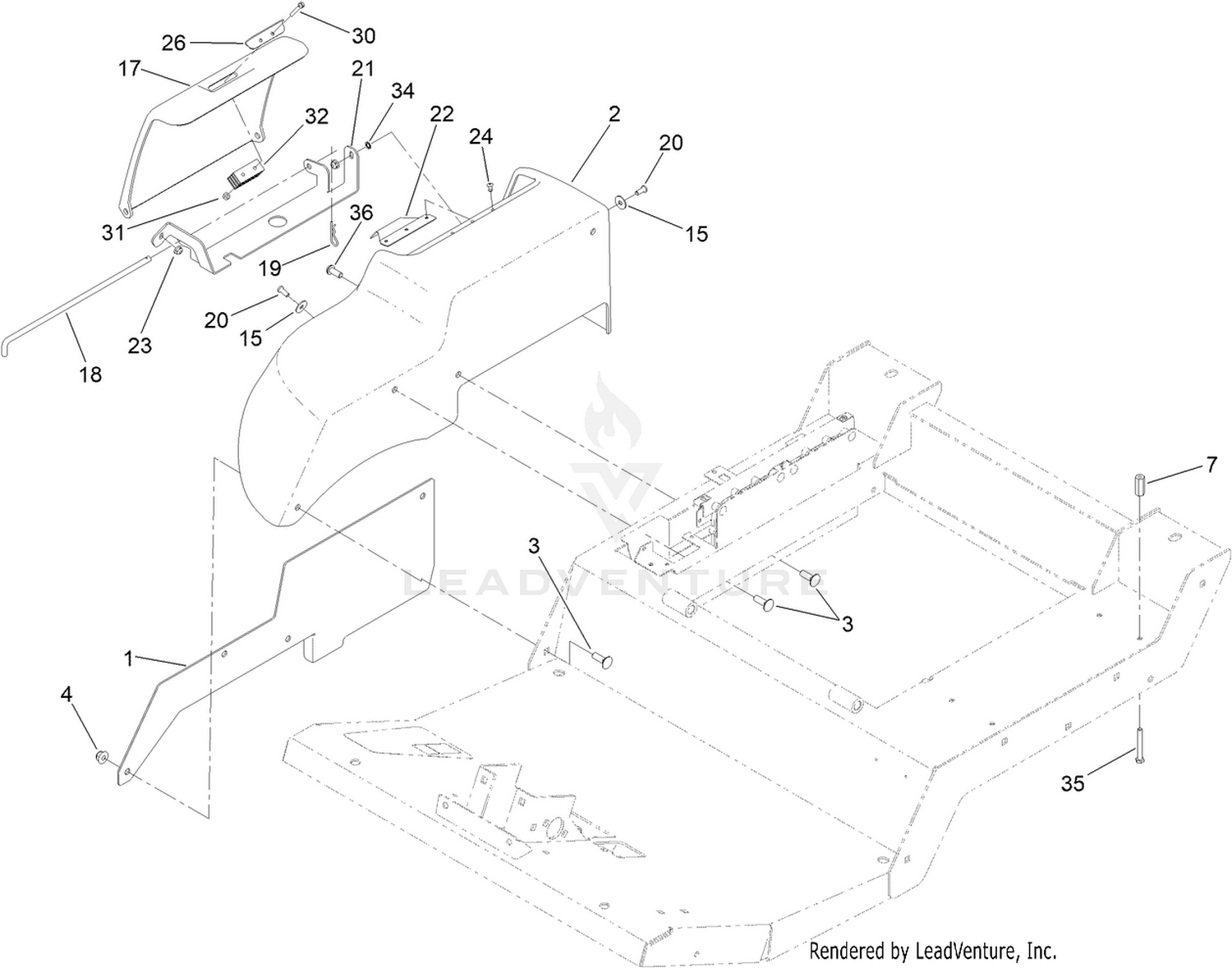 RH Fender Assembly