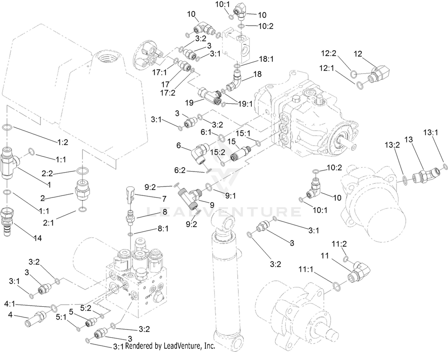 Hydraulic Fitting Assembly