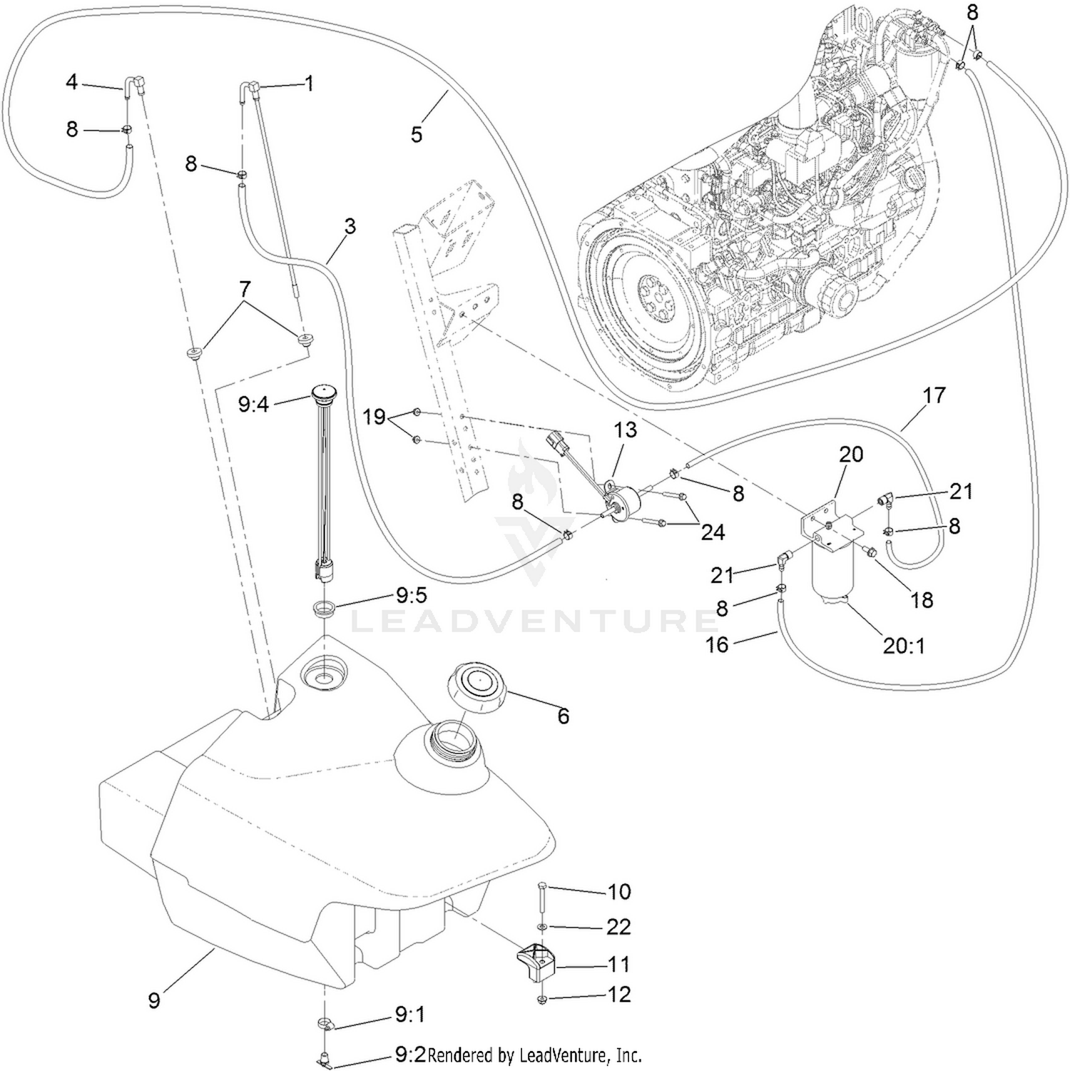 Fuel System Assembly 2