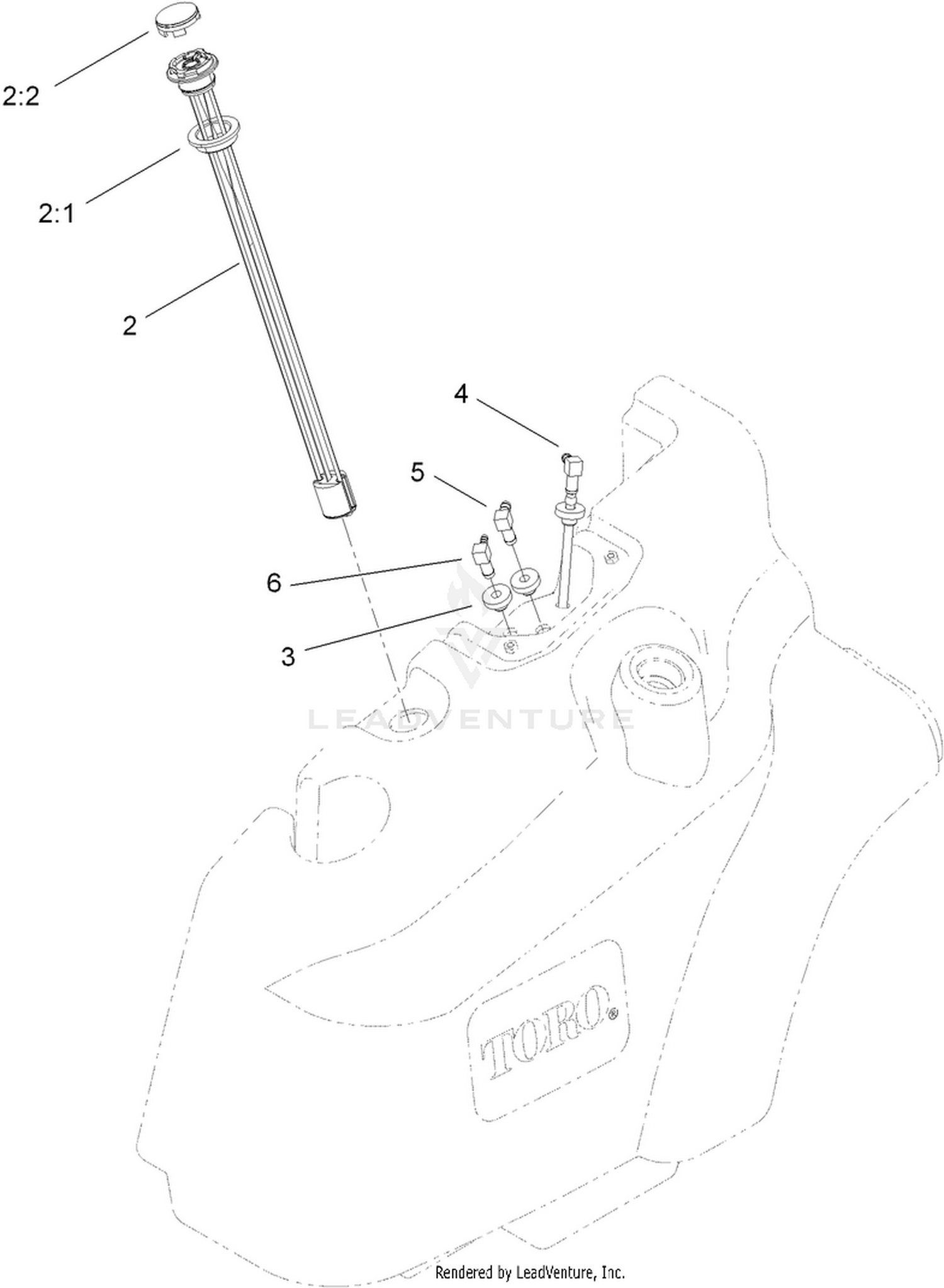 Fuel Tank Assembly No. 120-0255