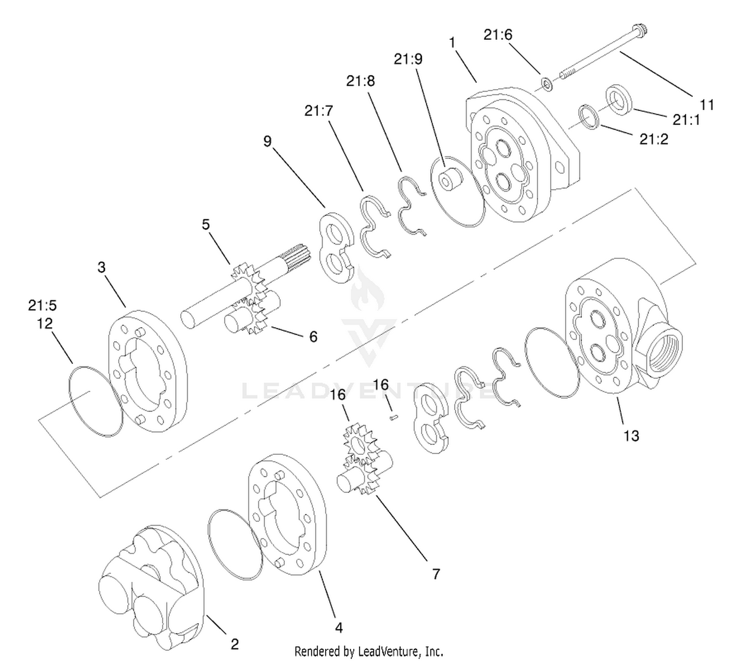Gear Pump Assembly No. 95-8601