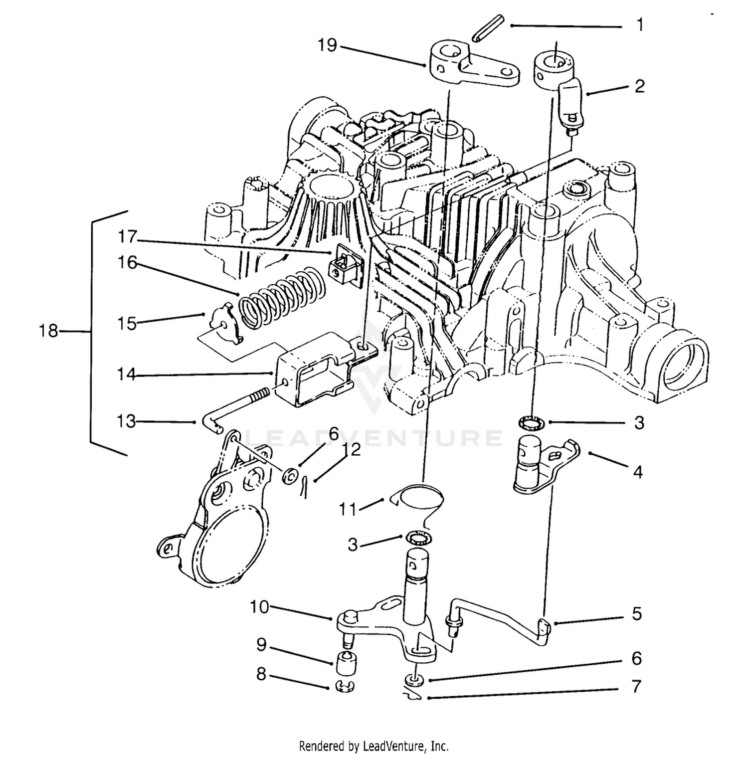 Brake Interlock Tuff Torq Transmission K61 (toro)