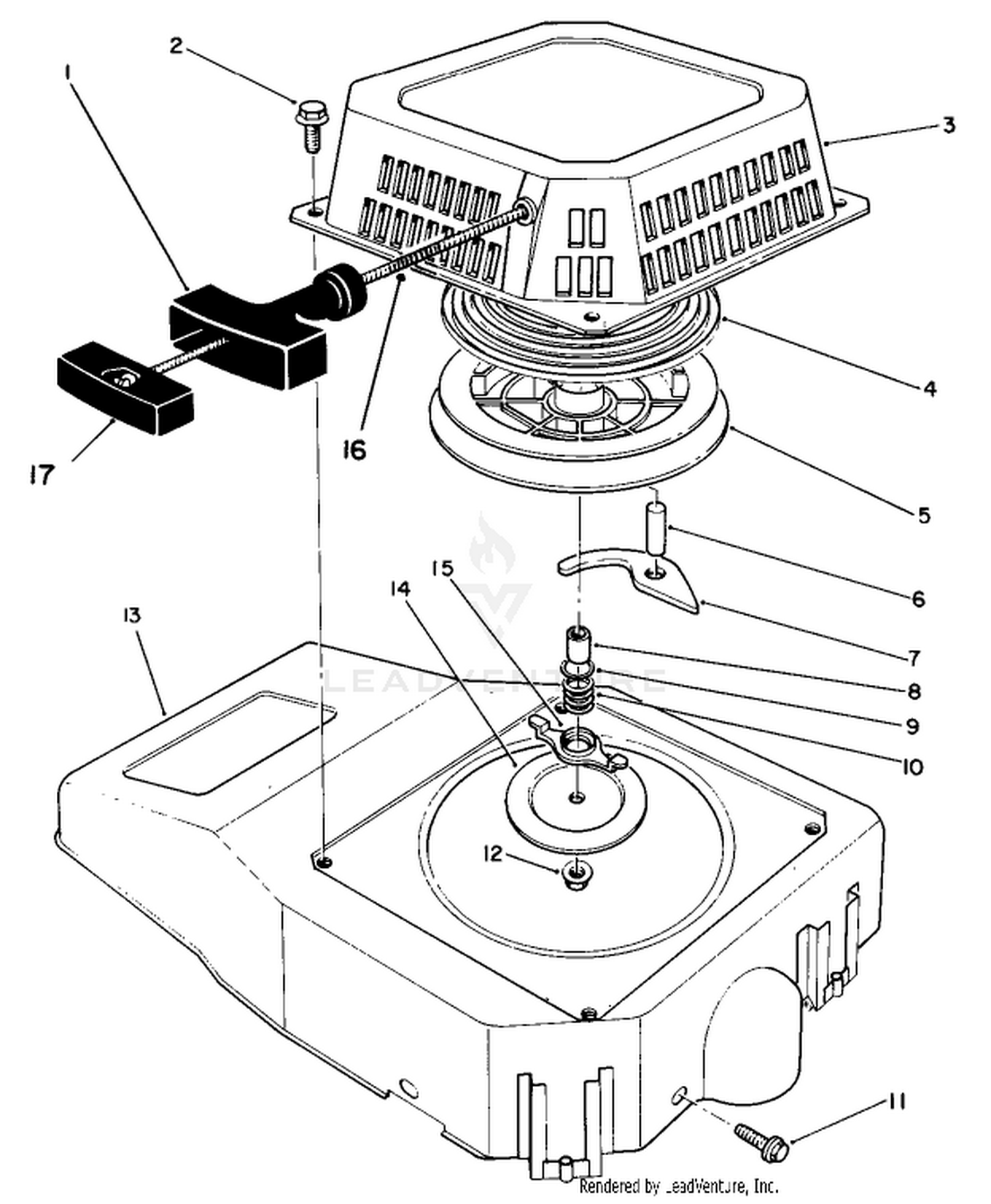 Recoil Assembly (engine No. Vmm1-7)