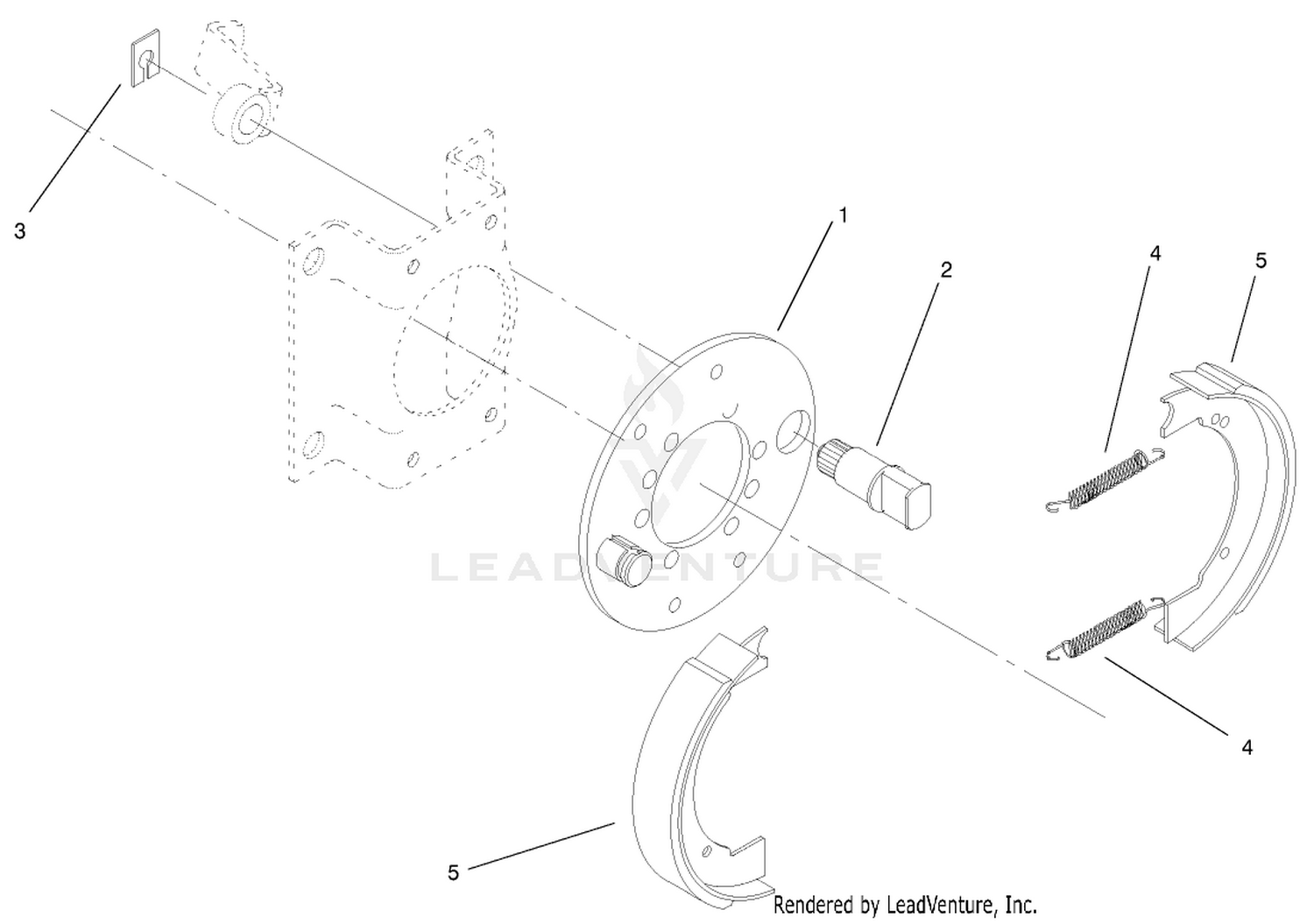 Brake Assembly No. 71-1500