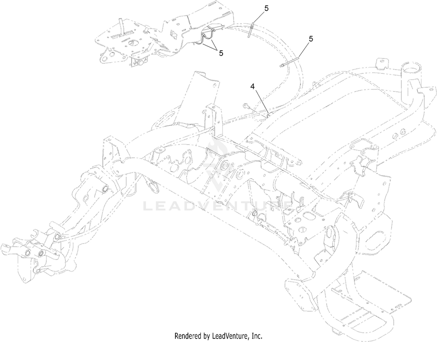 Console Cable Routing Assembly