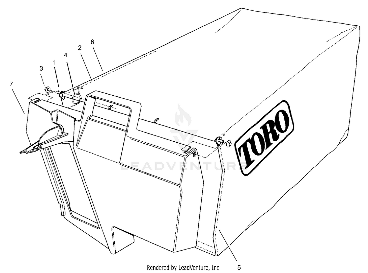 Grass Bag Assembly No. 99-2535