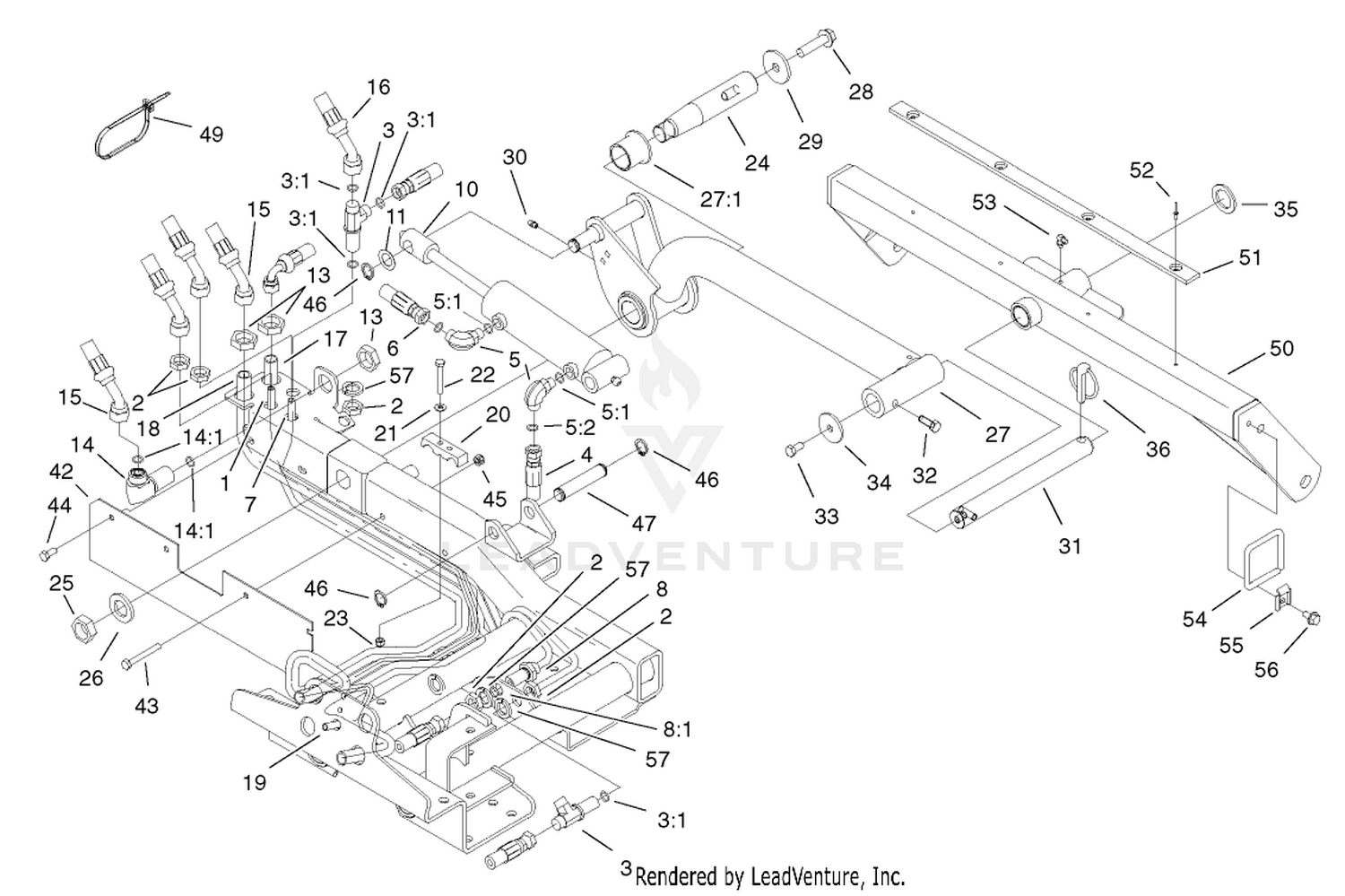 Rear Liftarm Assembly