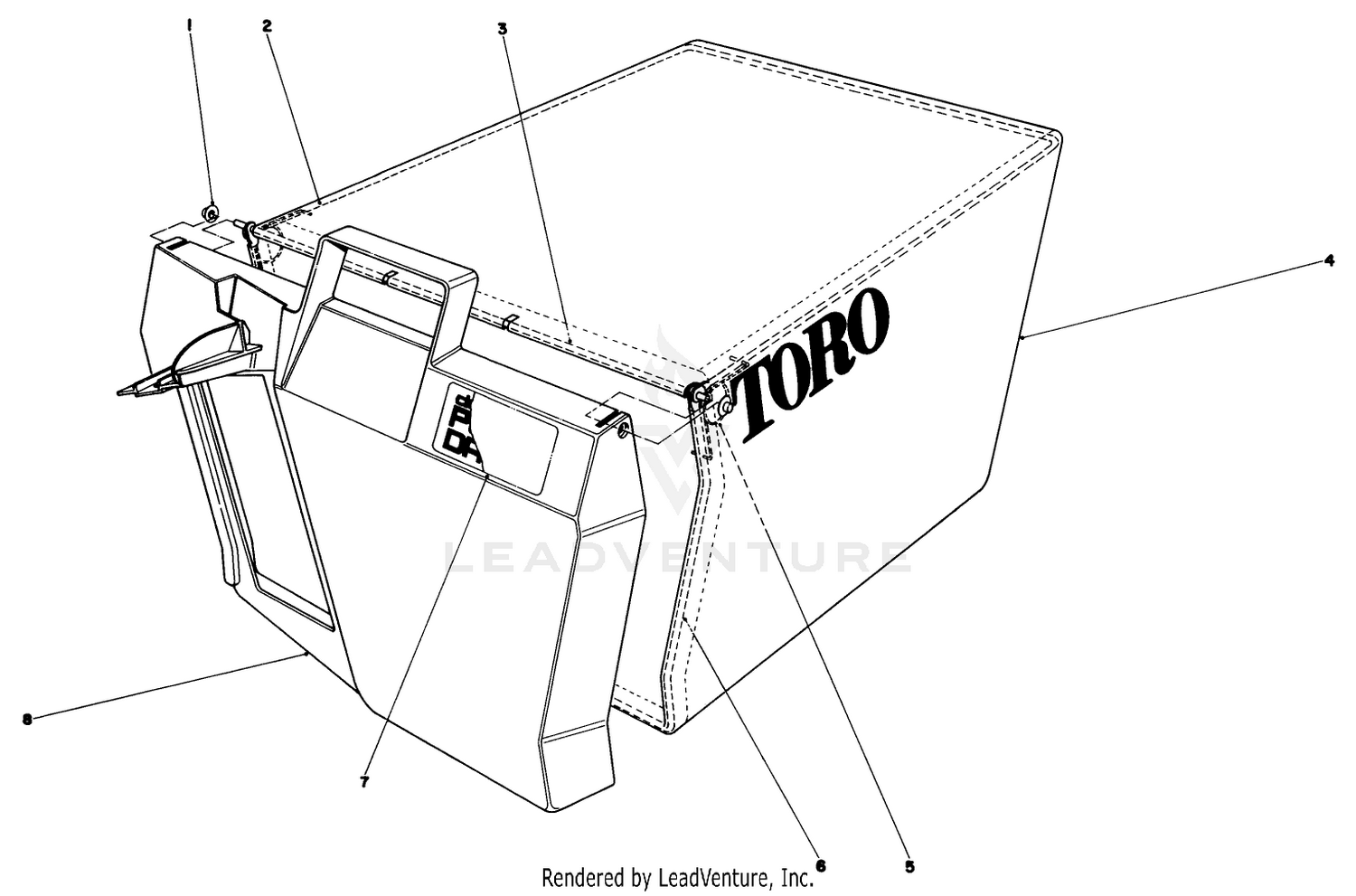 Grass Bag Assembly