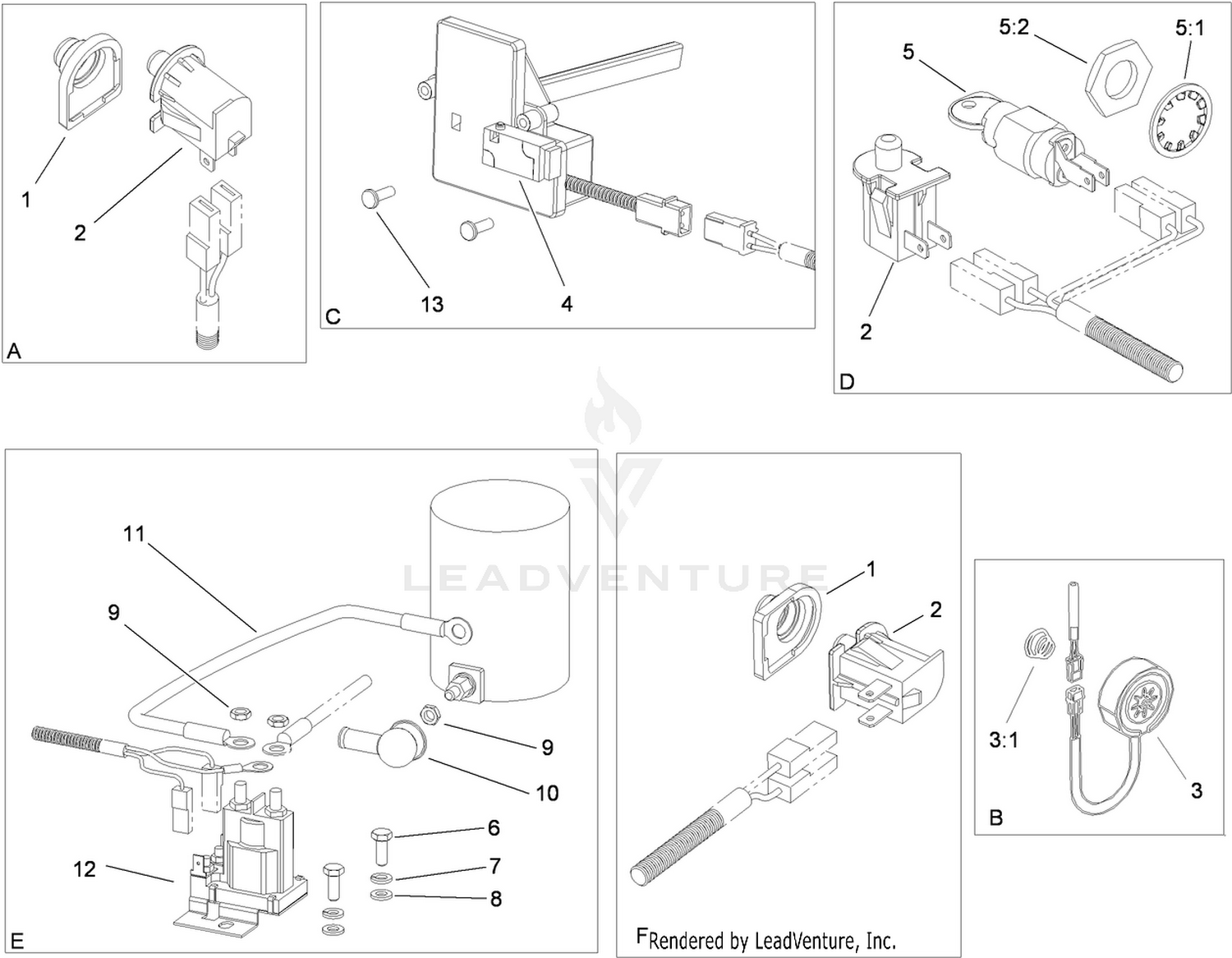 Electrical Switch No. 2 Assembly