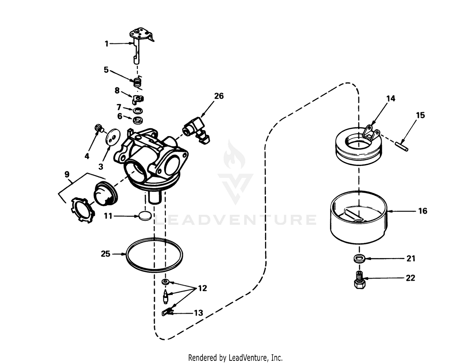 Carburetor No. 632050