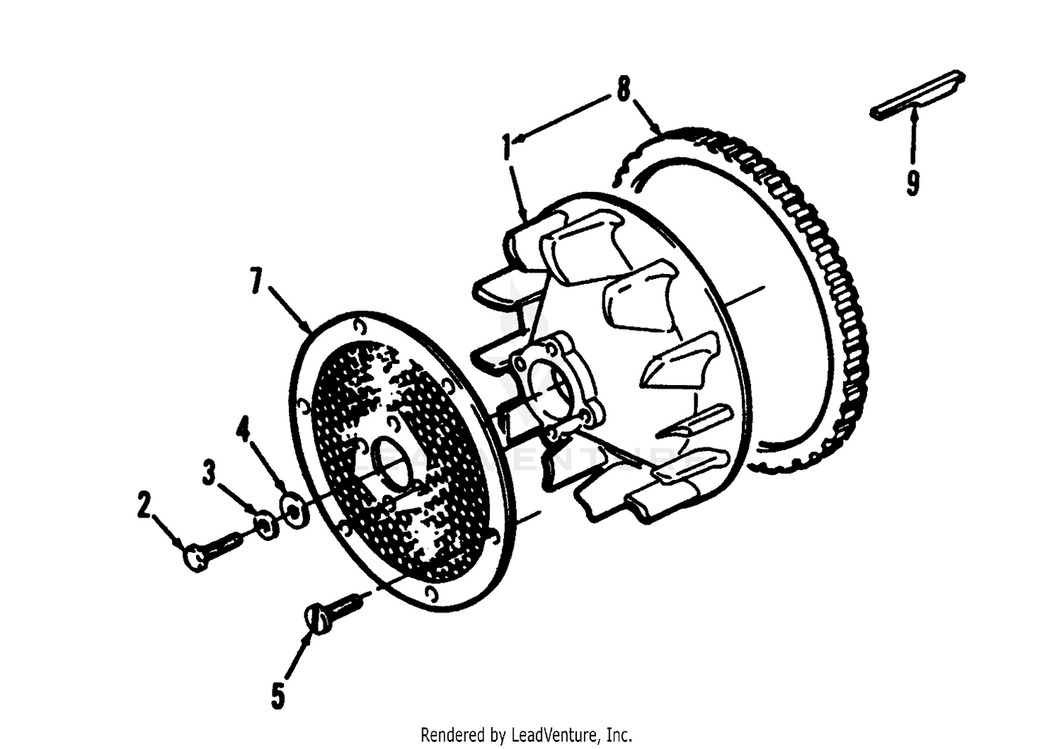 Blower Wheel With Screen