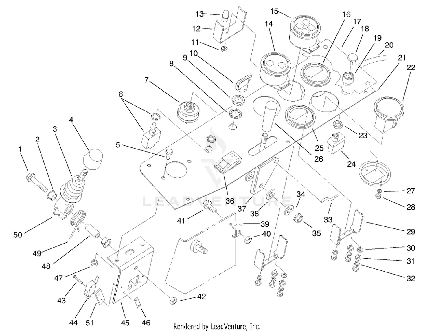 Operator-S Control Console Assembly