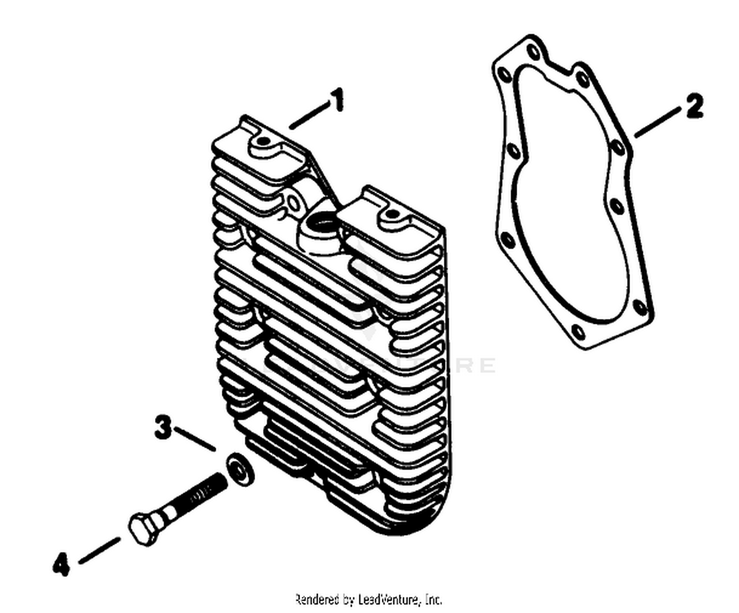 Cylinder Head-Group 9 Engine Kohler Model No. Kt17qs Type No. 24324 (continued)