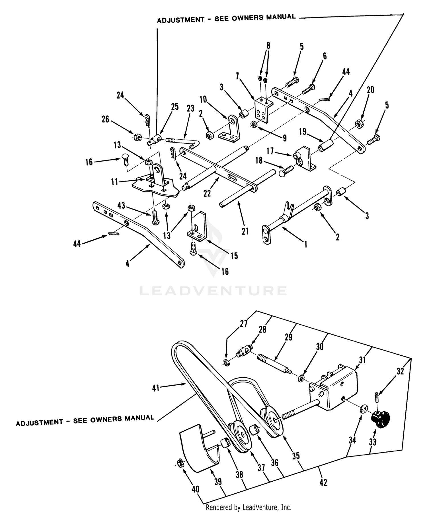 Rear Discharge Mower-36 In.(92 Cm)(vehicle Identification Number 05-36mr04) 2