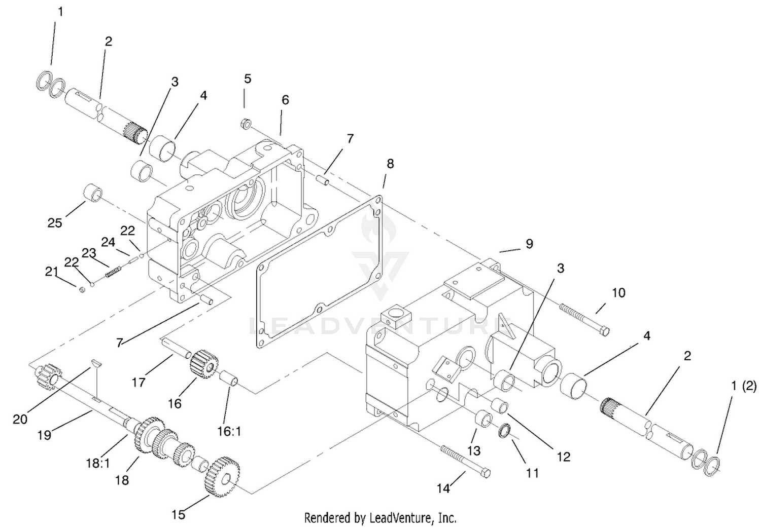 Transmission 8-Speed 4 Pinion