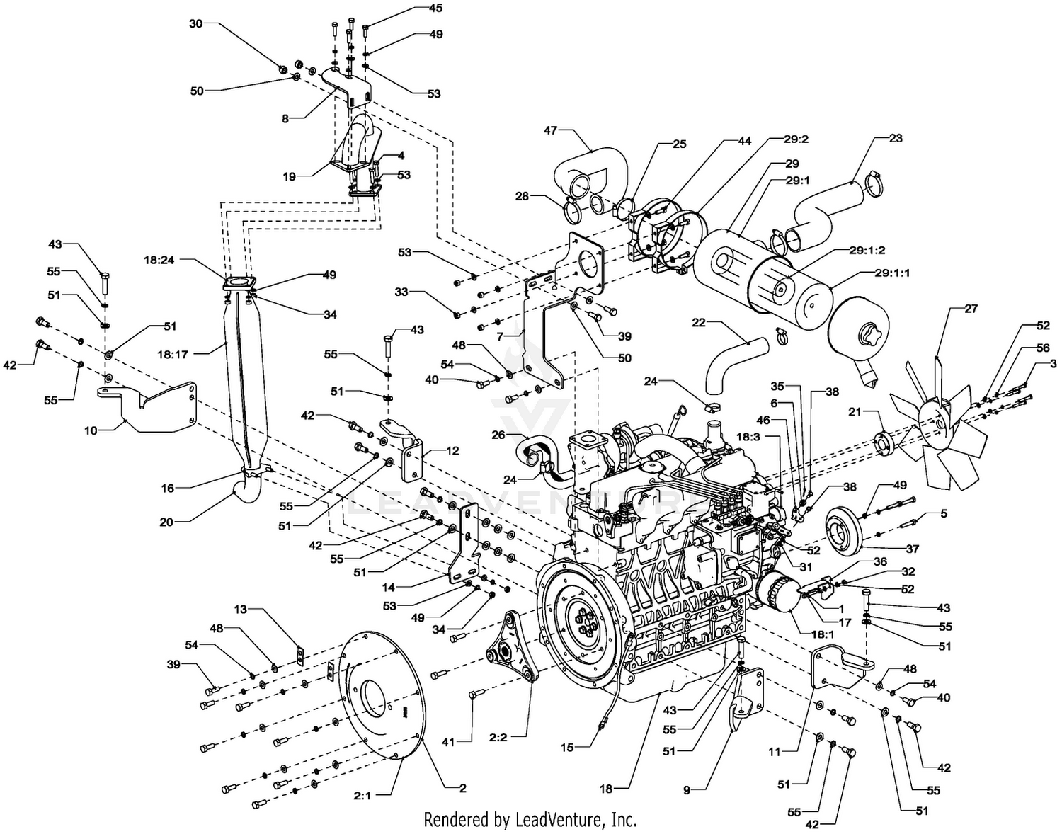 Engine Mounted Components