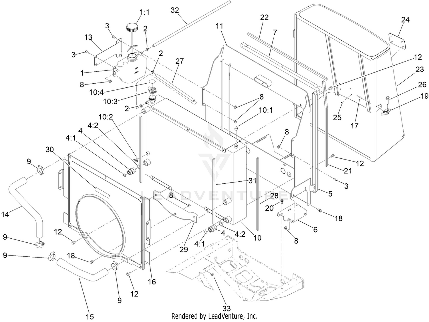 Cooling System Assembly