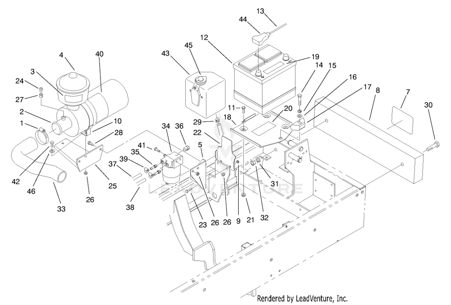 Engine Components Assembly