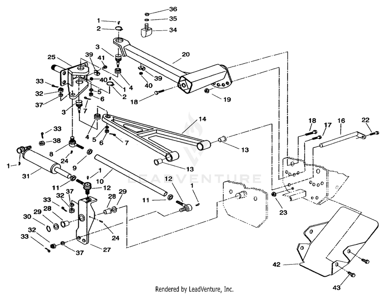 FRONT SUSPENSION ASM