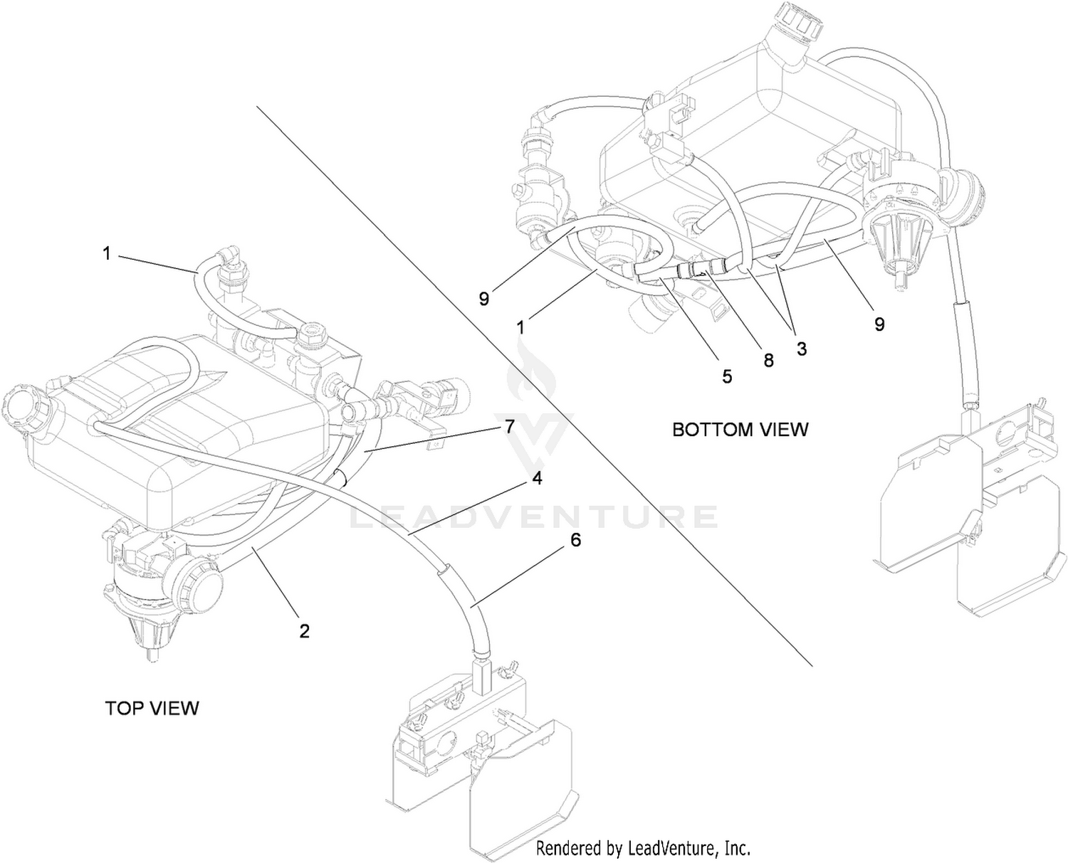 Hose Plumbing Assembly