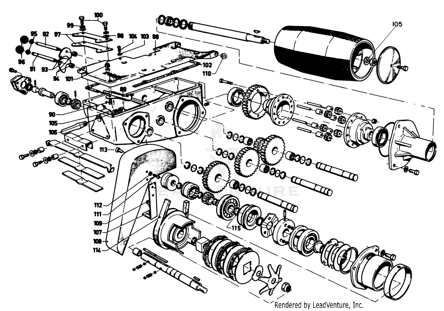 Transmission Case Assembly (continued) 3