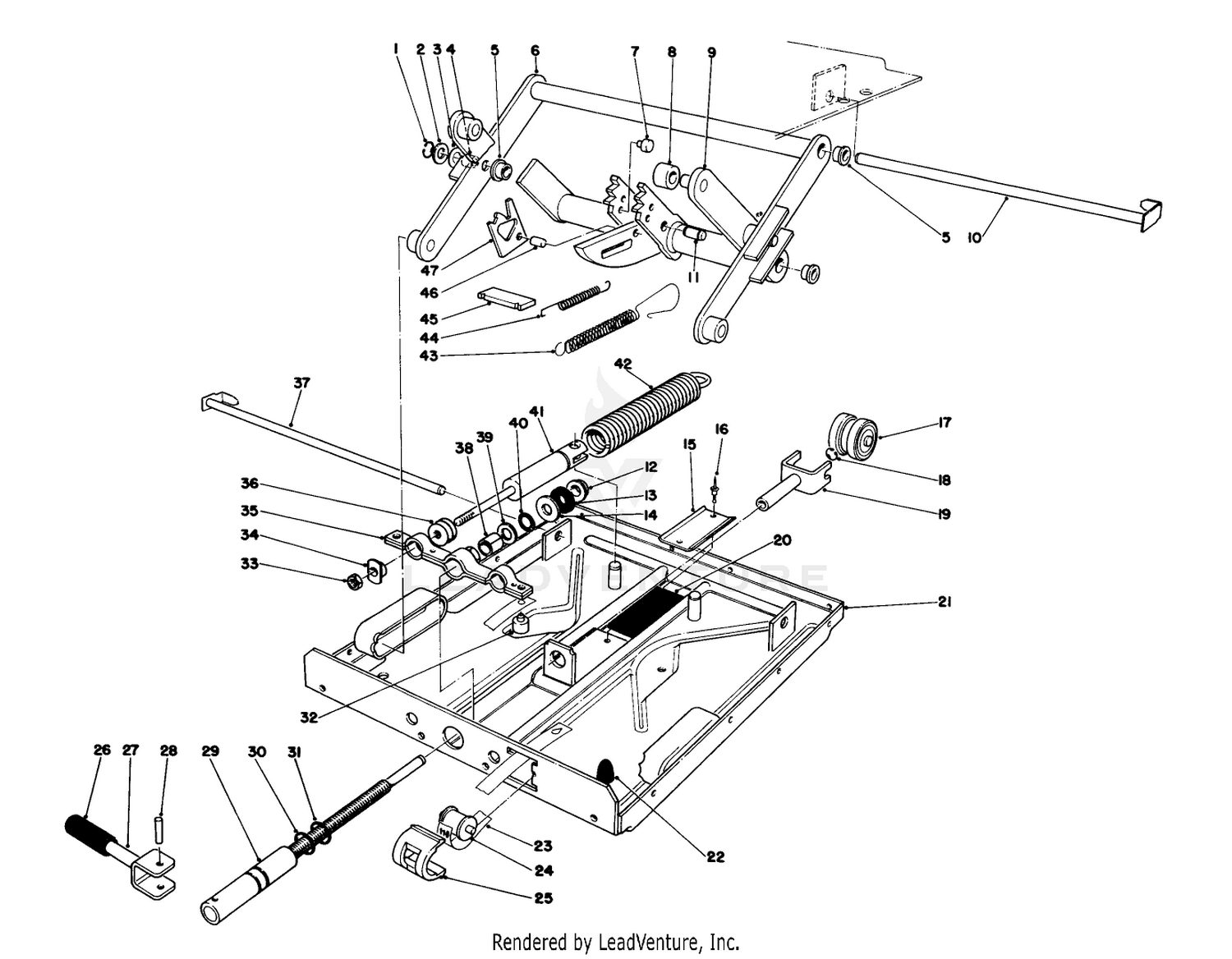 Deluxe Seat Kit Model No. 30786 (continued)