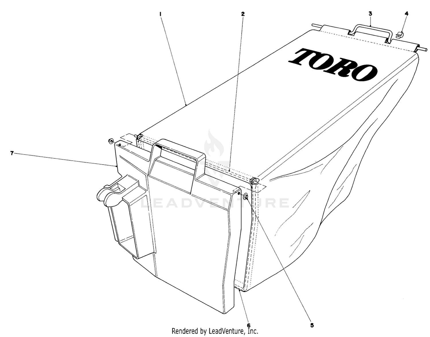 Grass Bag Assembly
