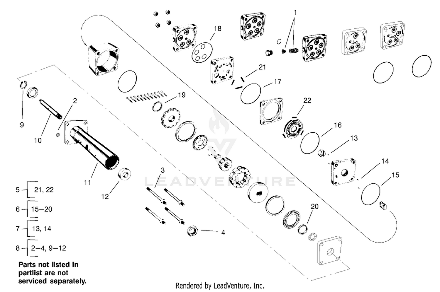 Steering Control Assembly No. 104-0474