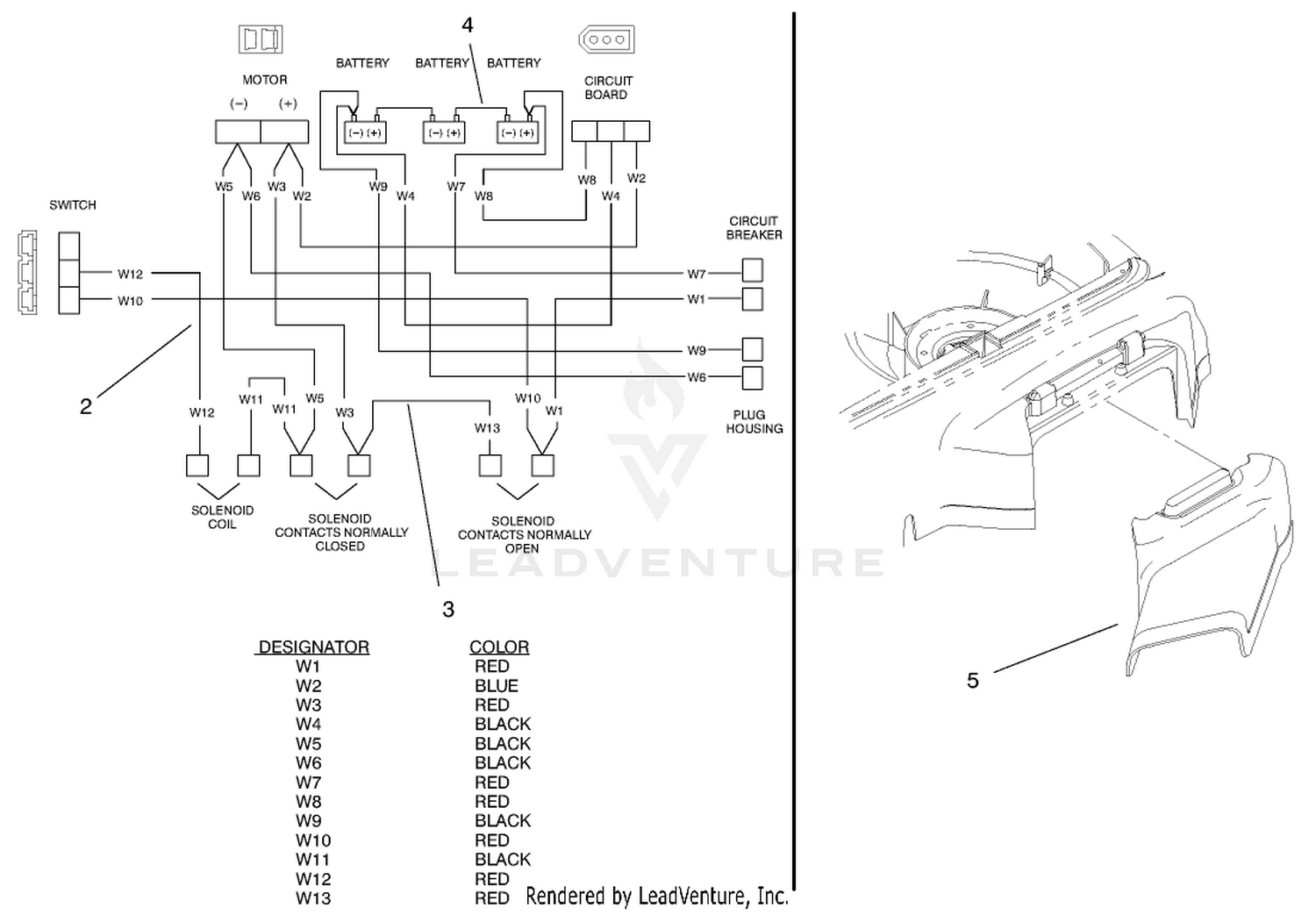Electrical Wiring Diagram And Side Discharge Chute