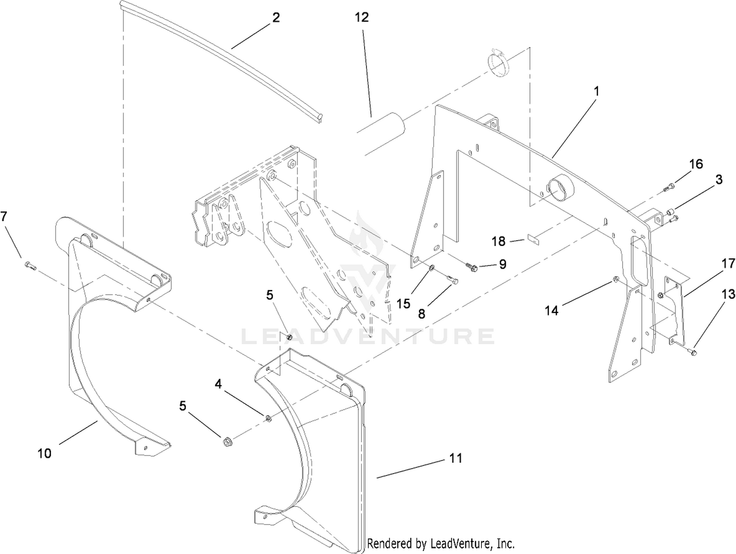 Radiator Support and Shroud Assembly