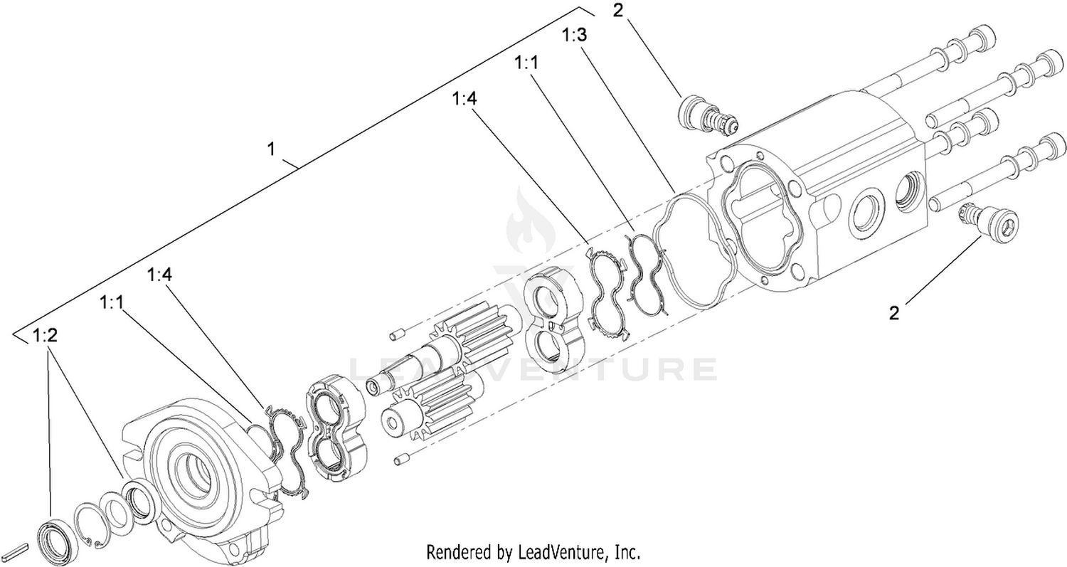 Gear Motor Assembly No. 115-3414