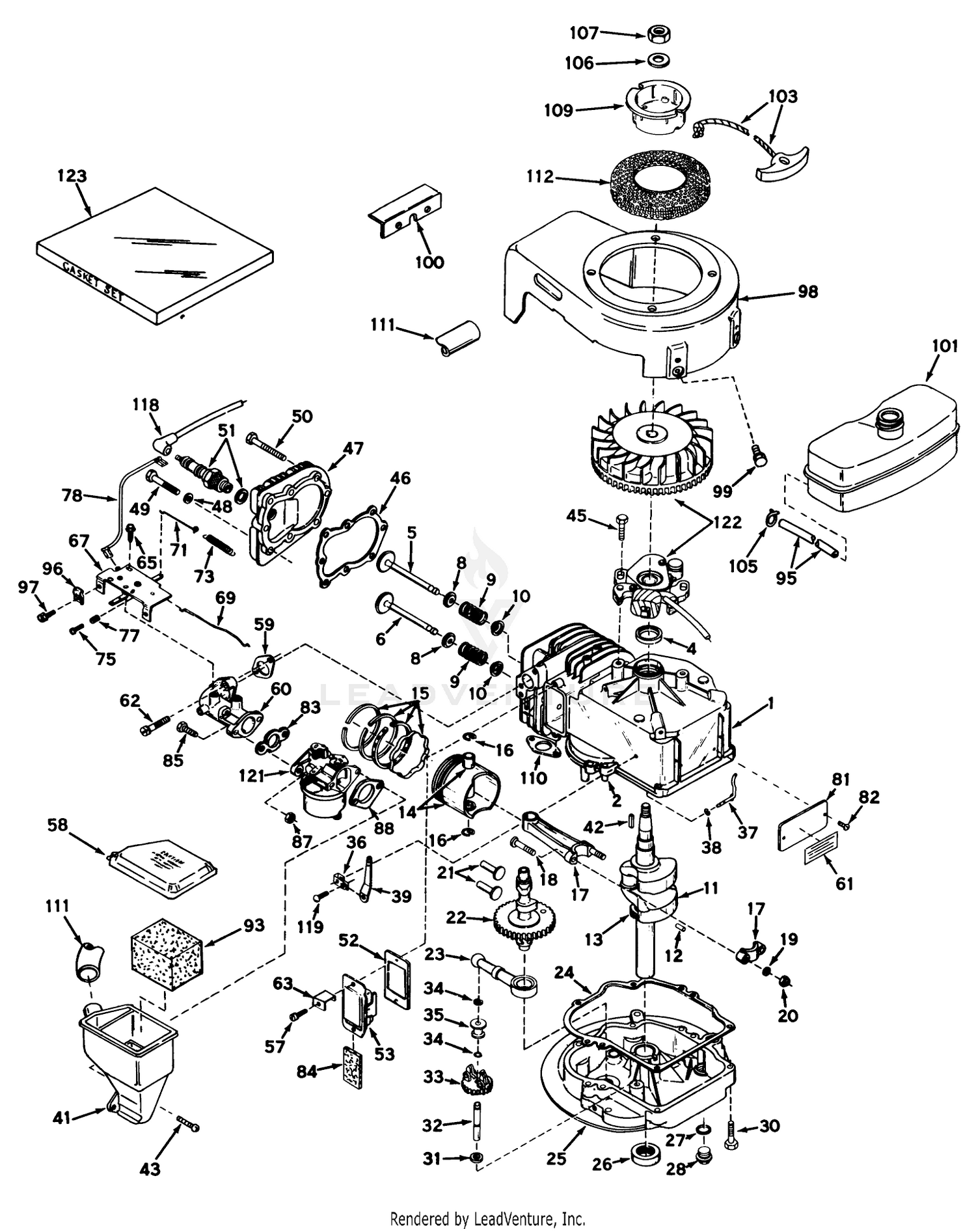 Engine Model Lav35-40534h