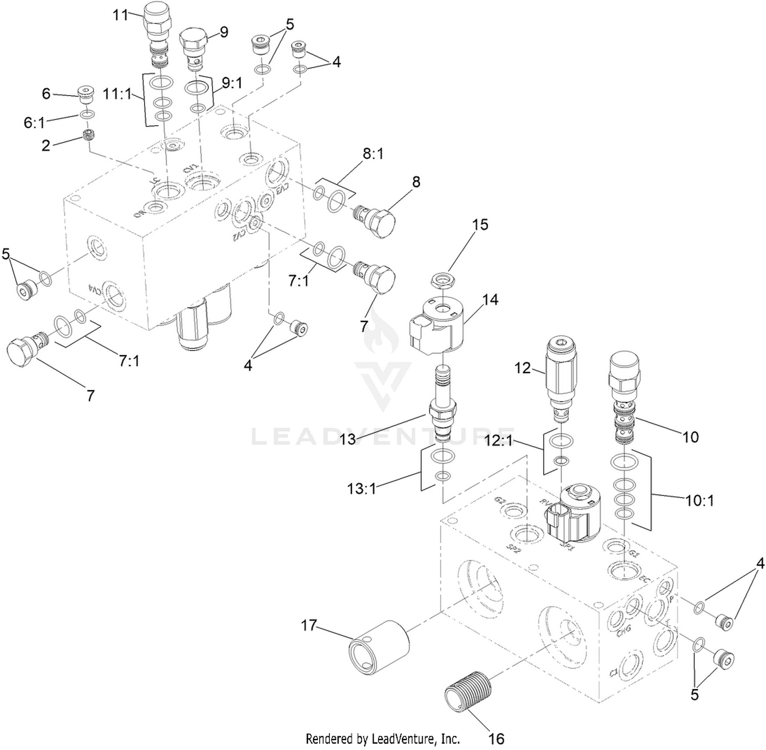 Manifold Assembly No. 140-8614