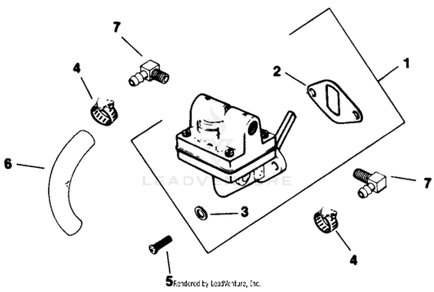 Fuel Pump Engine Model No. M16 Spec. No. 711526