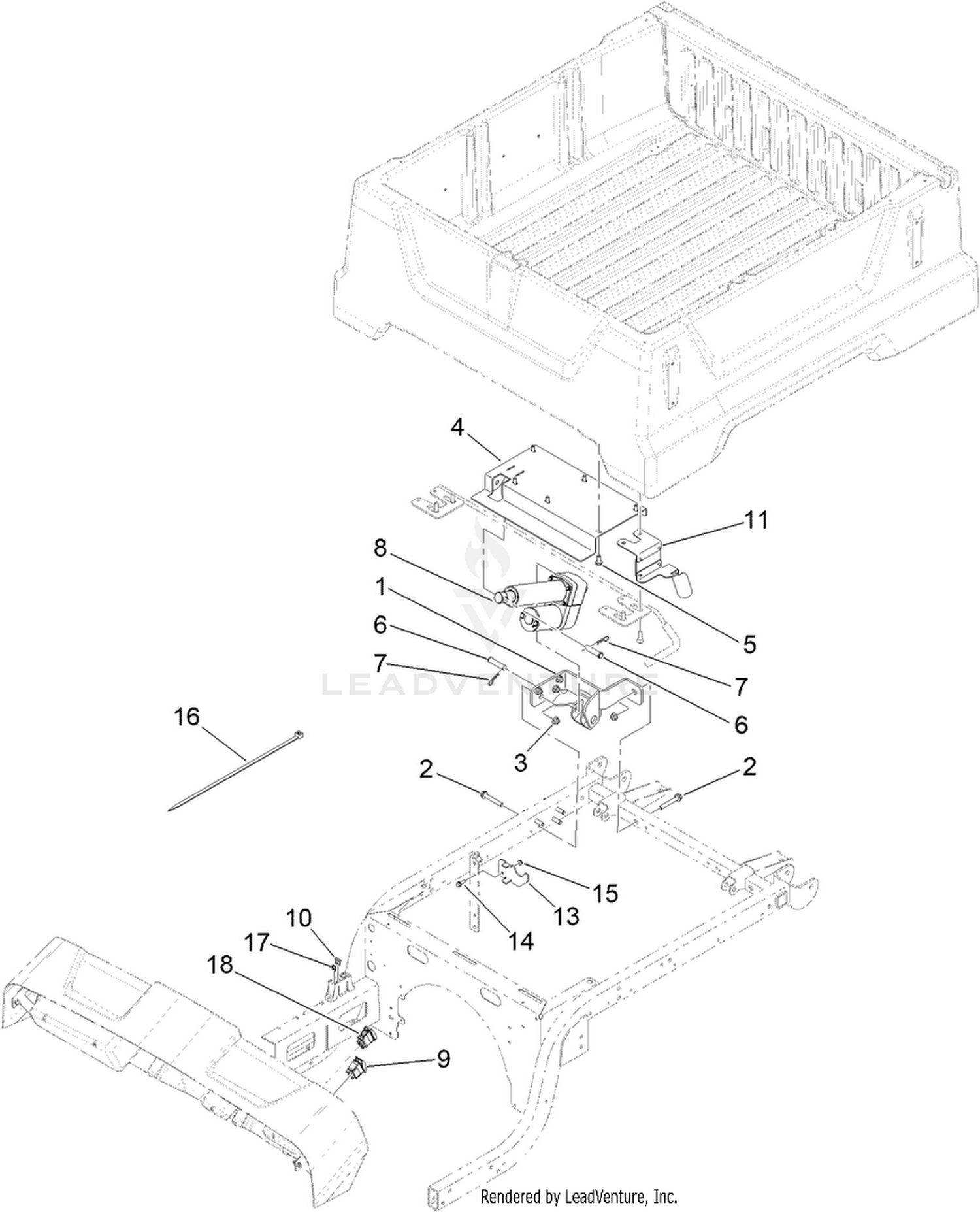 48V Electric Lift Kit Assembly